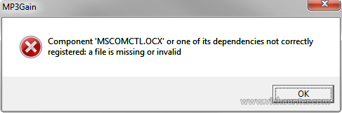 mscomctl.ocx error