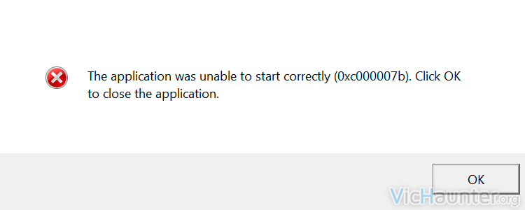 Como solucionar error 0xc00007b
