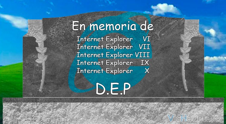 Finaliza soporte para Internet explorer 7, 8, 9 y 10