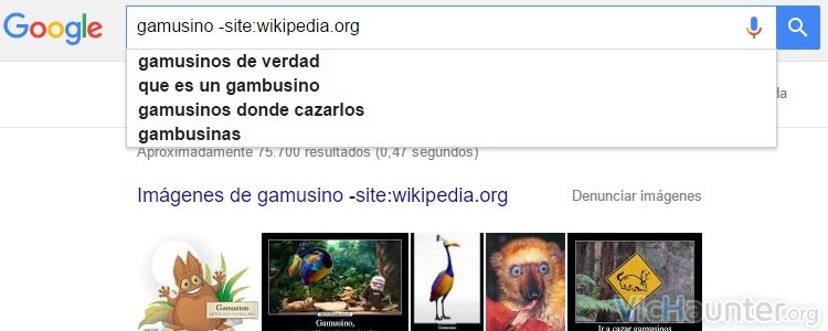 Qué operadores puedo usar al buscar en google