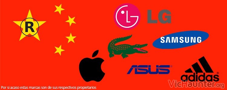 Evita comprar en china productos con logotipos de marcas registradas