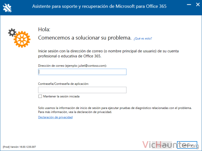 Herramienta de microsoft para solucionar problemas en outlook y office 365  