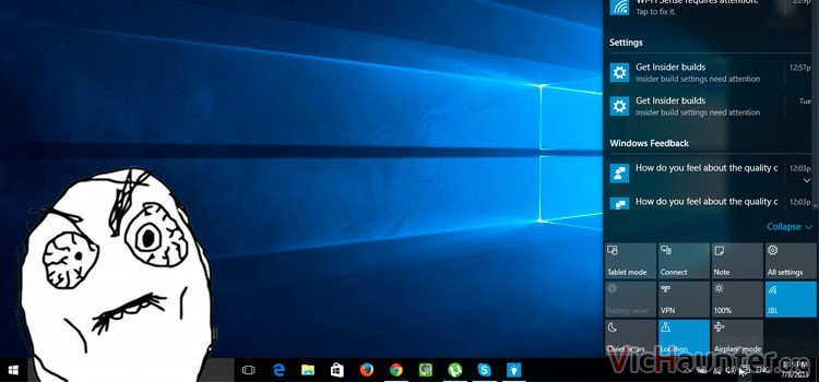 Cómo quitar el icono de actividades en windows 10