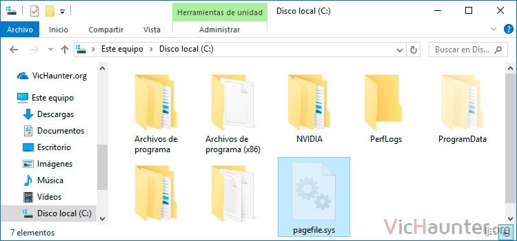 Cómo vaciar archivo pagefiles automaticamente al apagar