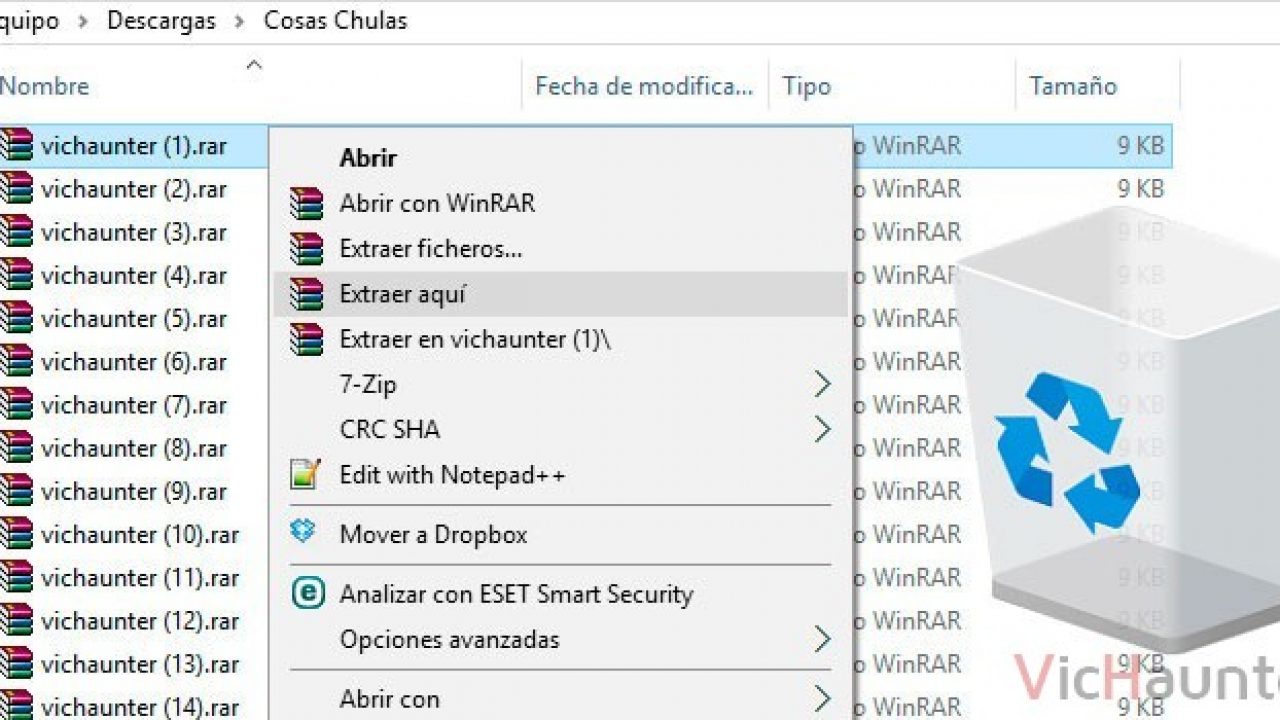 Cmo Comprimir O Descomprimir Un Archivo Rar Windows 10