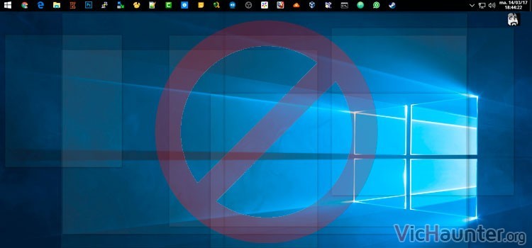 Cómo quitar vistazo al escritorio o aeropeek en windows 10
