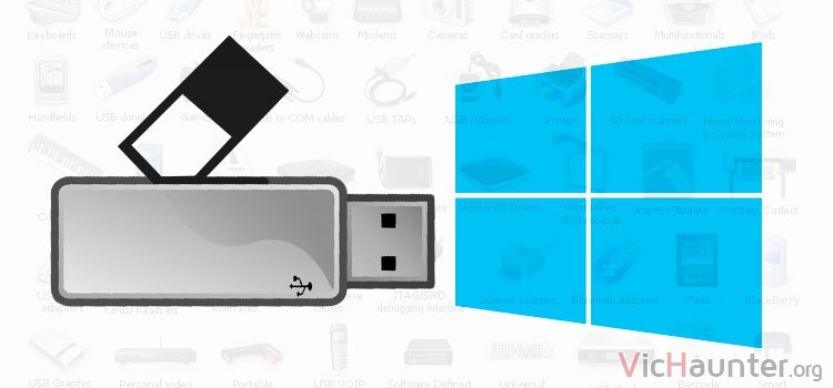 Cómo eliminar información de usbs conectados windows