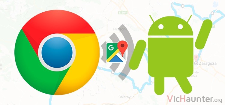 Cómo mandar indicaciones desde google maps a android con chrome