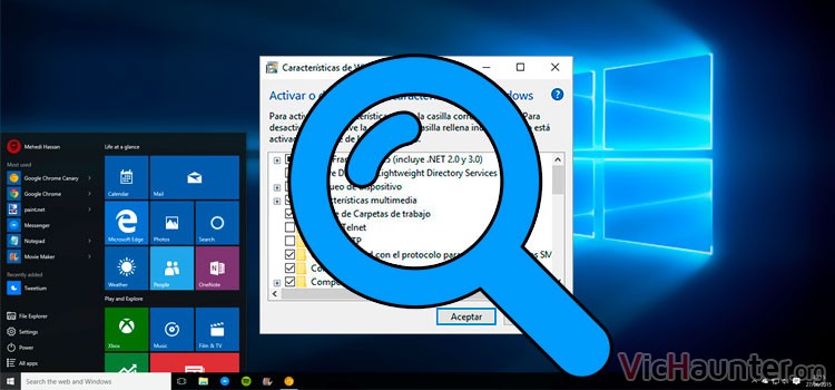 Cómo agregar o quitar características de windows 10