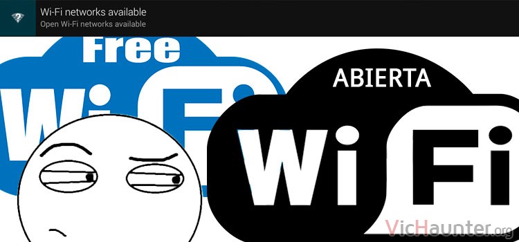Cómo quitar notificaciones de wifi abierta en android