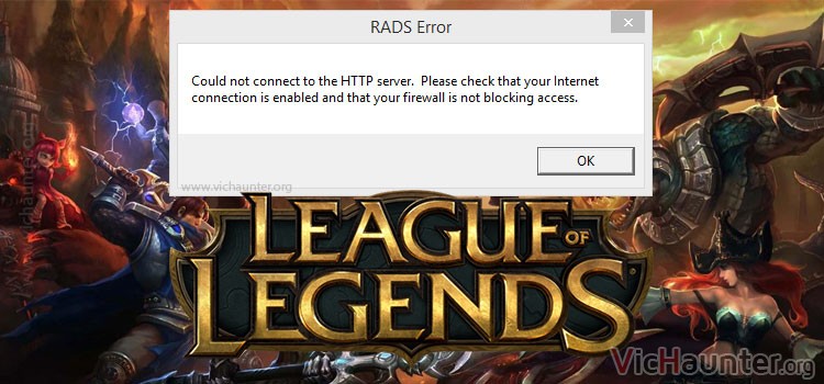 Cómo arreglar rads http cualquier programa lol windows