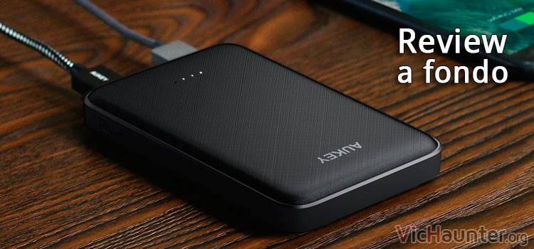 Análisis a fondo de la batería aukey de 10000mah