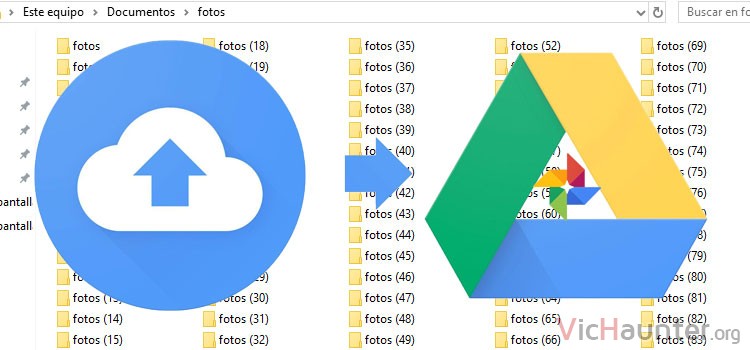 Cómo sincronizar tus carpetas de fotos en google drive con espacio ilimitado