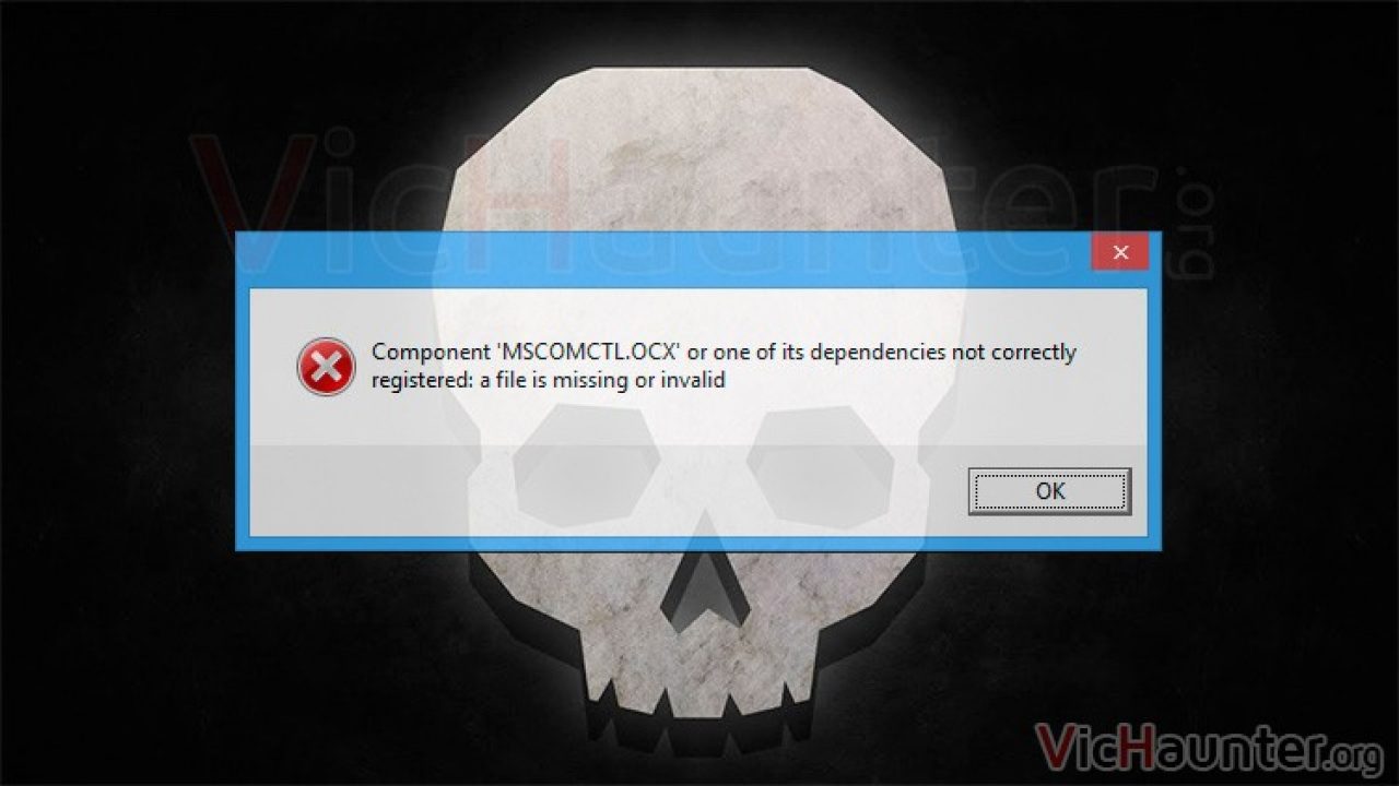 mscomctl ocx a file is missing
