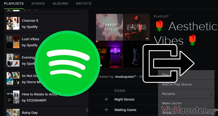 Cómo exportar tus listas de spotify en un click