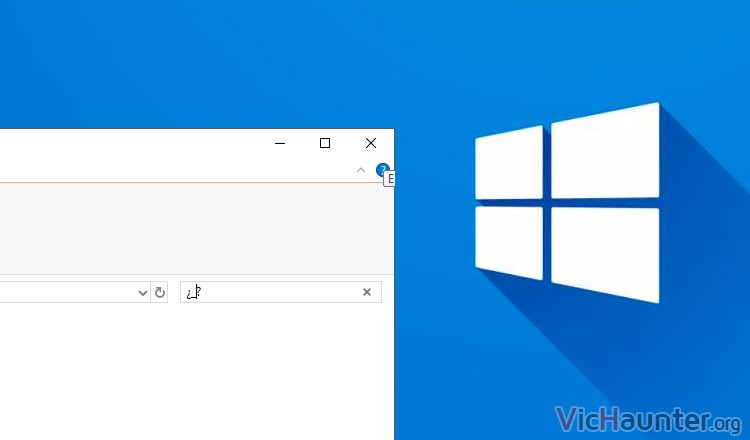 Cómo buscar con carácteres especiales en Windows 10