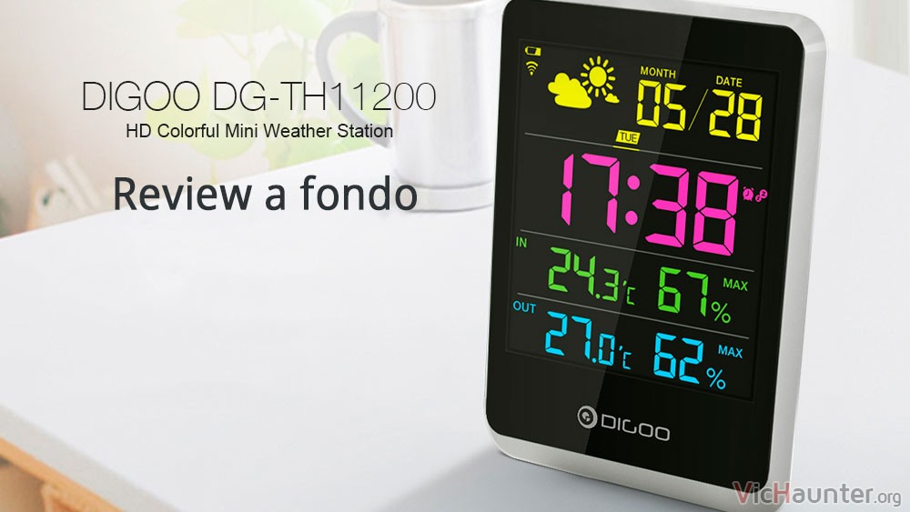 Review a fondo del termómetro meteorologico DIGOO DG TH11200