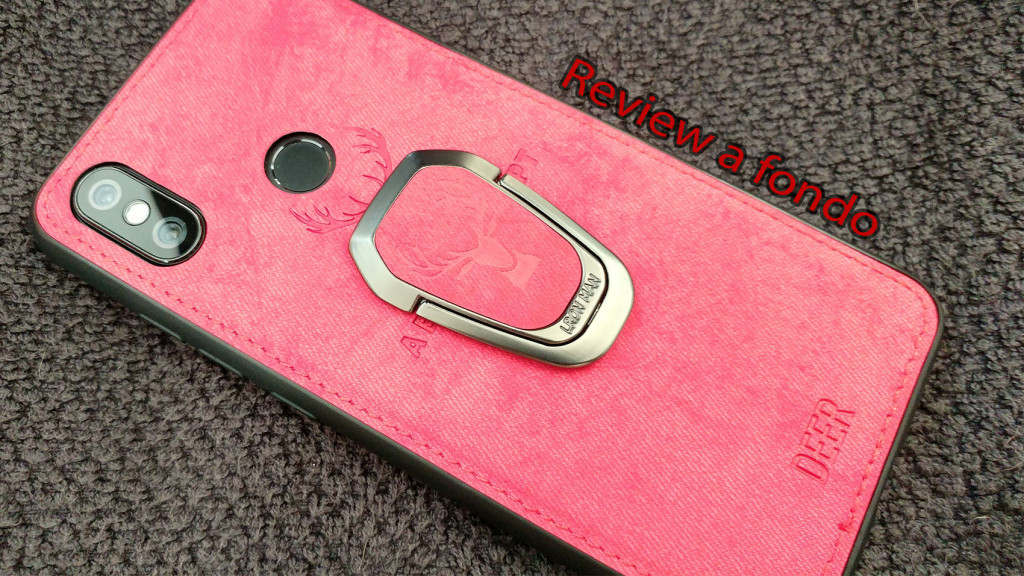 Review completa de la funda DEER con anilla comprada en China