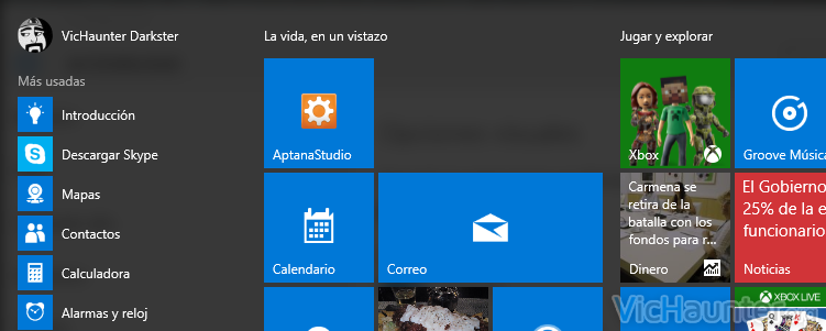 Mejorar velocidad menú inicio windows 10