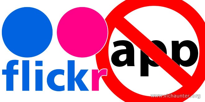 Como bloquear permisos de aplicaciones en flickr