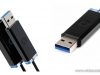 USB con cable de fibra óptica para alcanzar 5Gbps