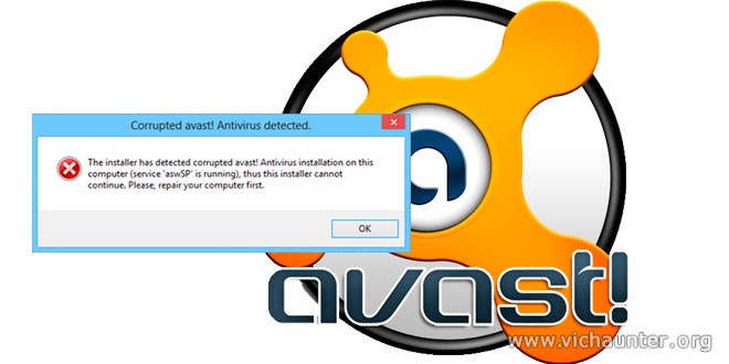 avast antivirus corrupted