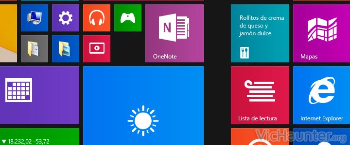 Como editar y gestionar el menú mosaico de windows 8.1