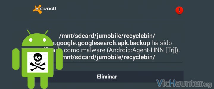 Eliminar aplicaciones internas de android